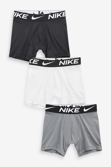 Nike White/Black Kids Boxers 3 Packs