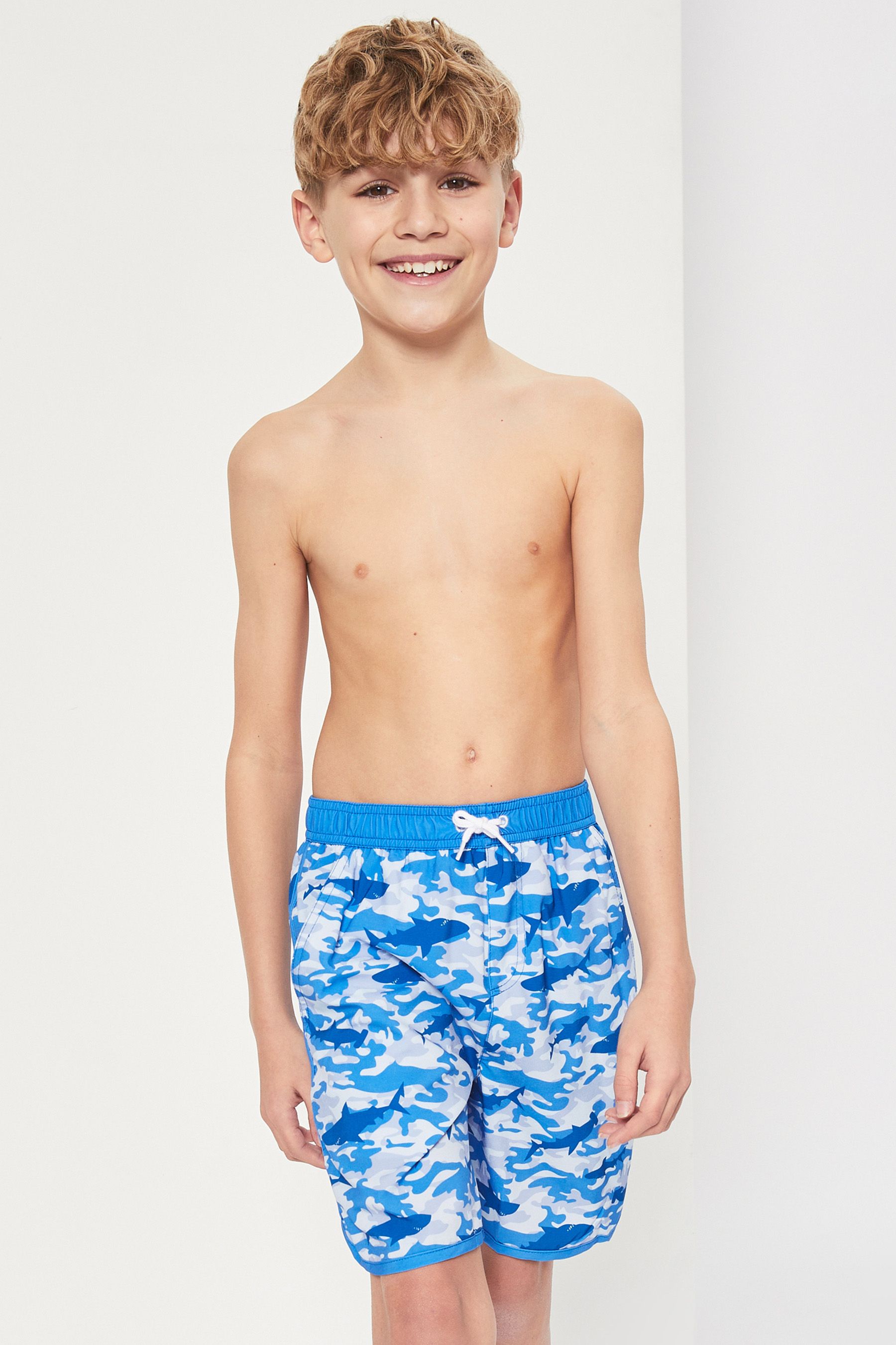 Blue camouflage shorts new arrivals