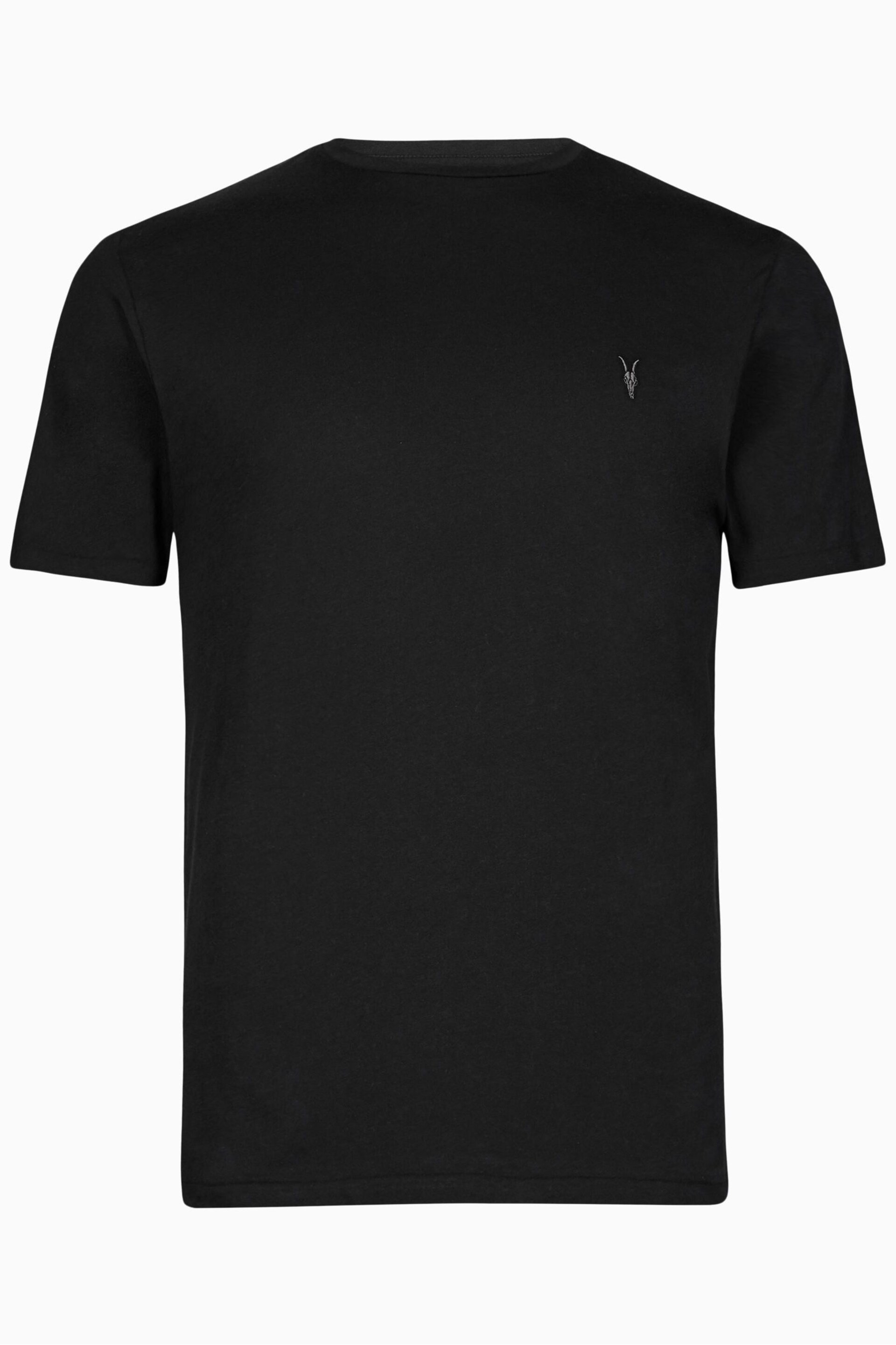 AllSaints Black Tonic Crew T-Shirt - Image 5 of 5