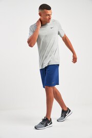 Nike Grey Dri-FIT Training T-Shirt - Image 2 of 5