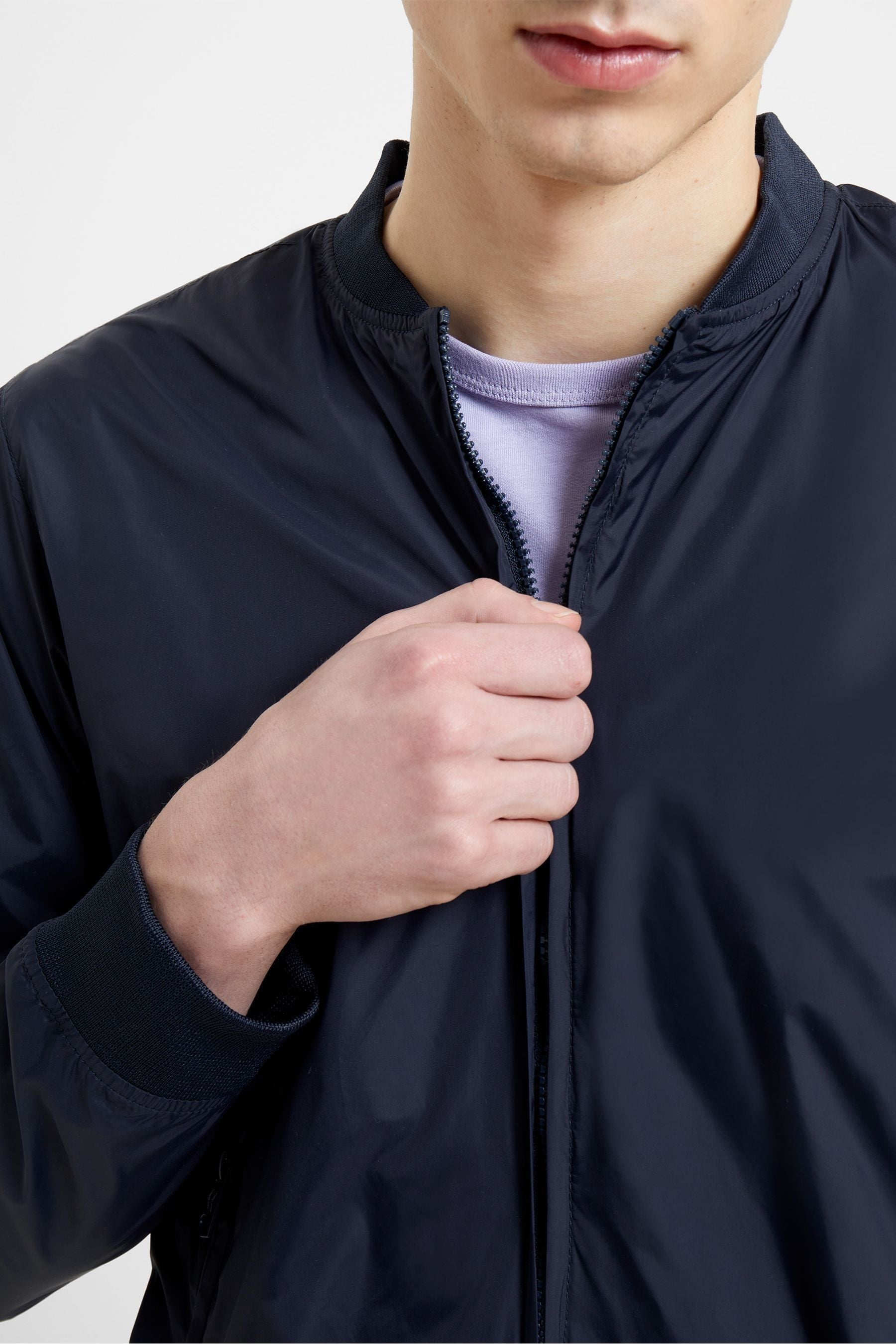 Buy French Connection Dark Tech Baseball Jacket from the Next UK online shop