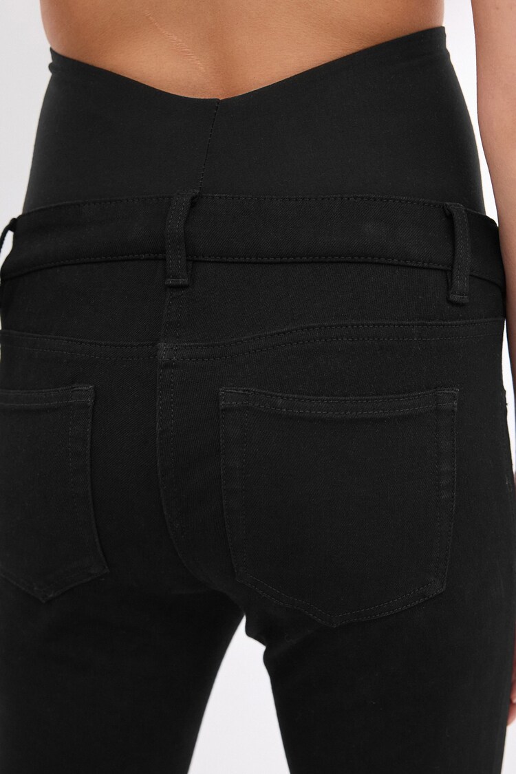 Black Maternity Skinny Jeans - Image 4 of 7