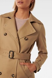 Forever New Beige Denver Trench Trench Coat - Image 5 of 5