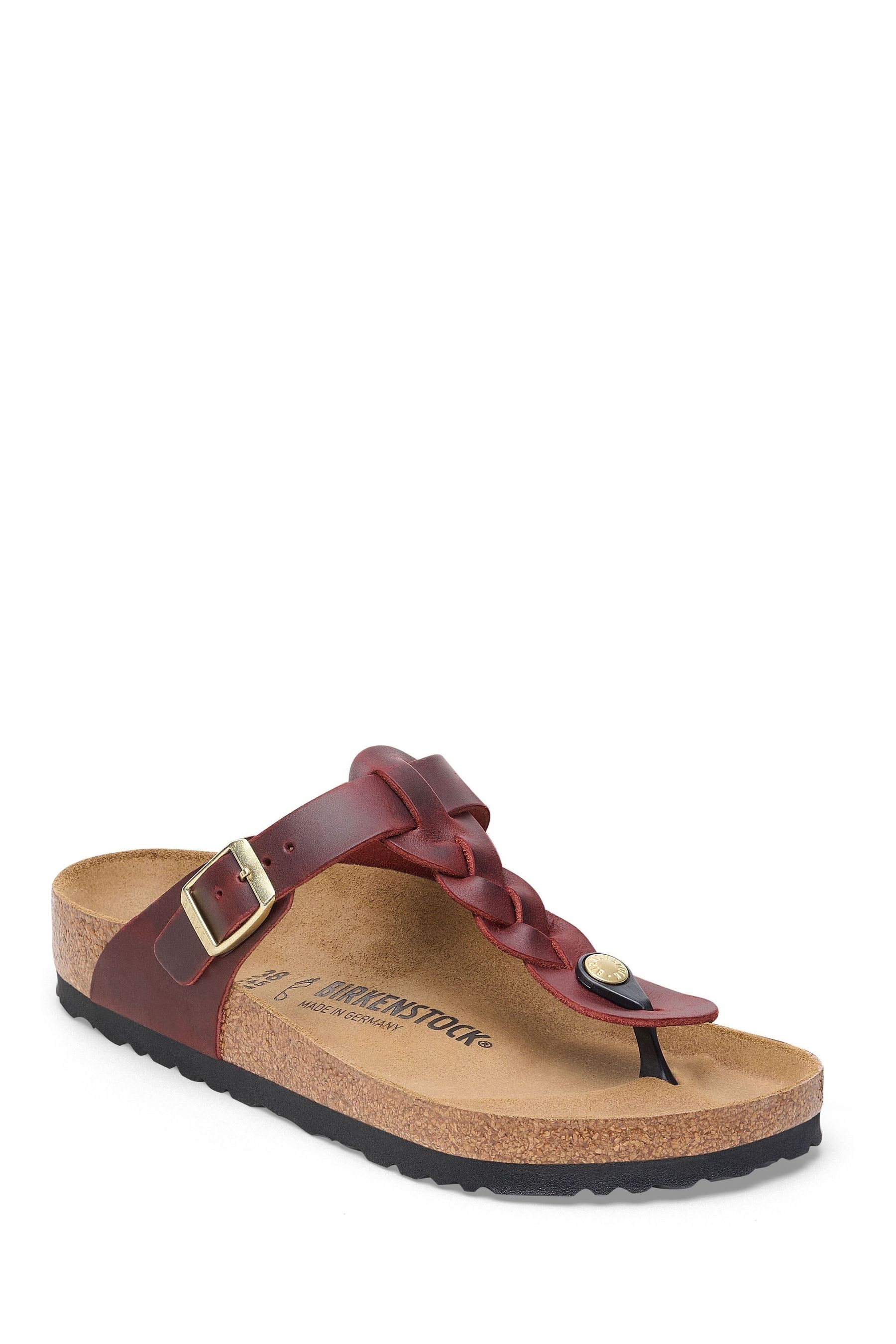 Braided birkenstock clearance