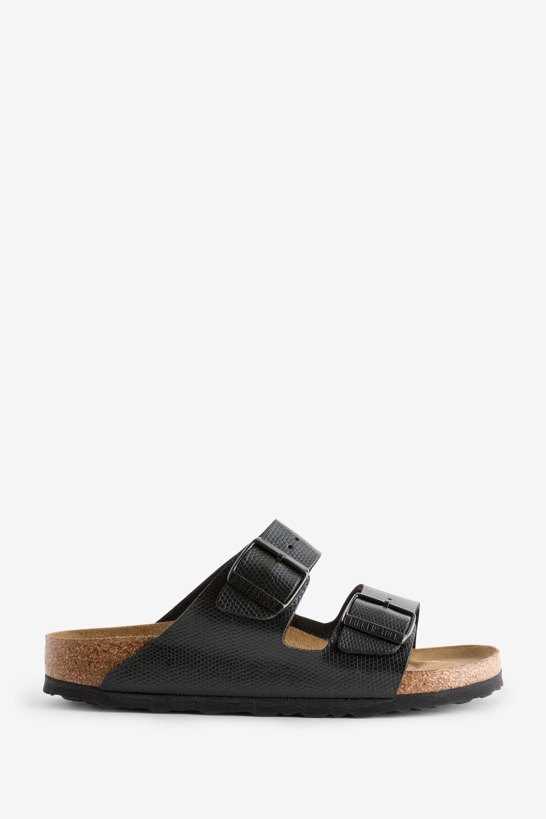 Buy Birkenstock Black Arizona BF Shiny Lizard Sandals from the Next UK online shop
