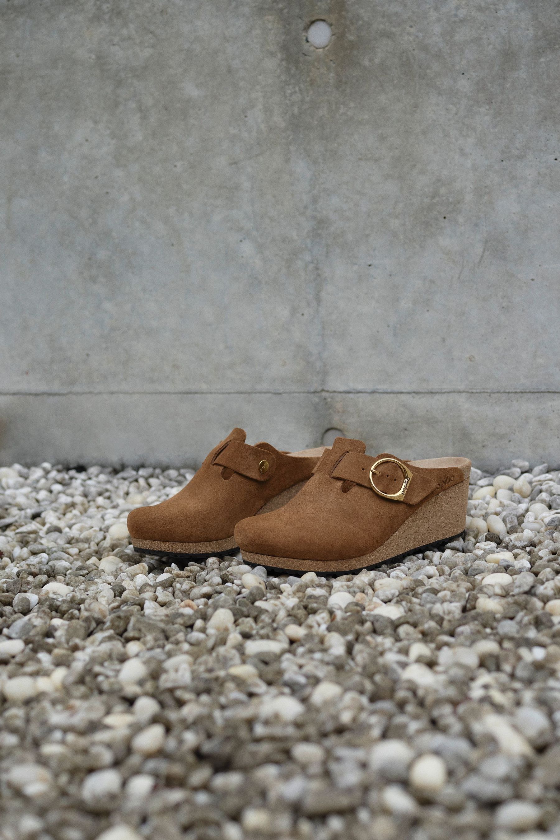 Buy Birkenstock Green Fanny Ring Buckle Suede Sandals from the Next UK online shop