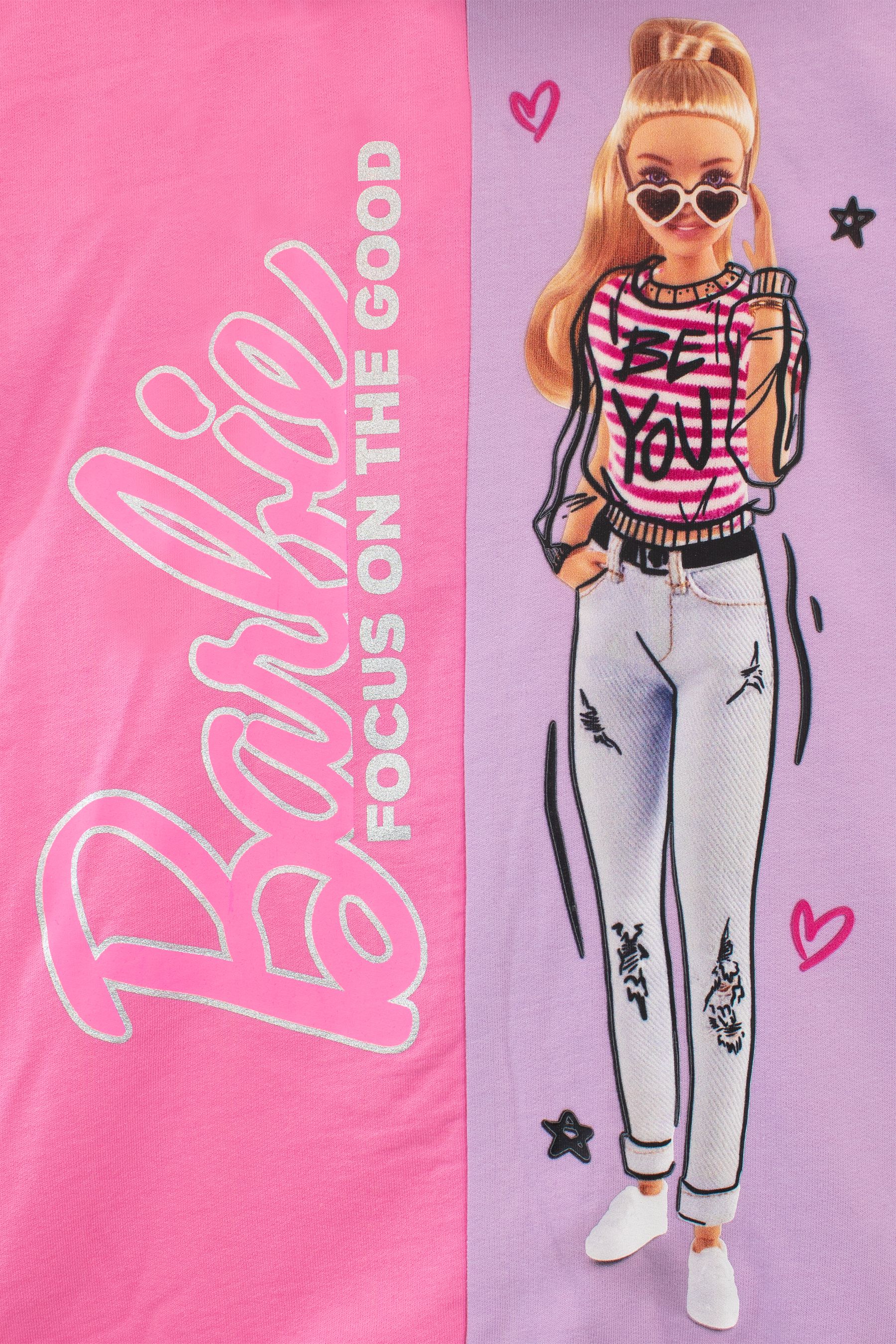 Buy Character Pink Barbie Longline Hoodie from Next Canada
