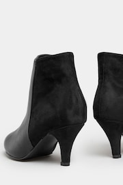Yours Curve Black Extra Wide Fit Shoes Boots - Image 4 of 5