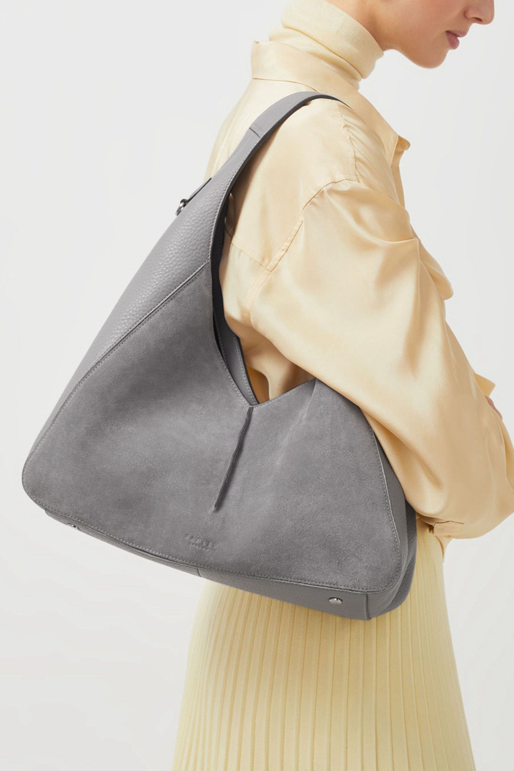 Large grey shoulder bag new arrivals
