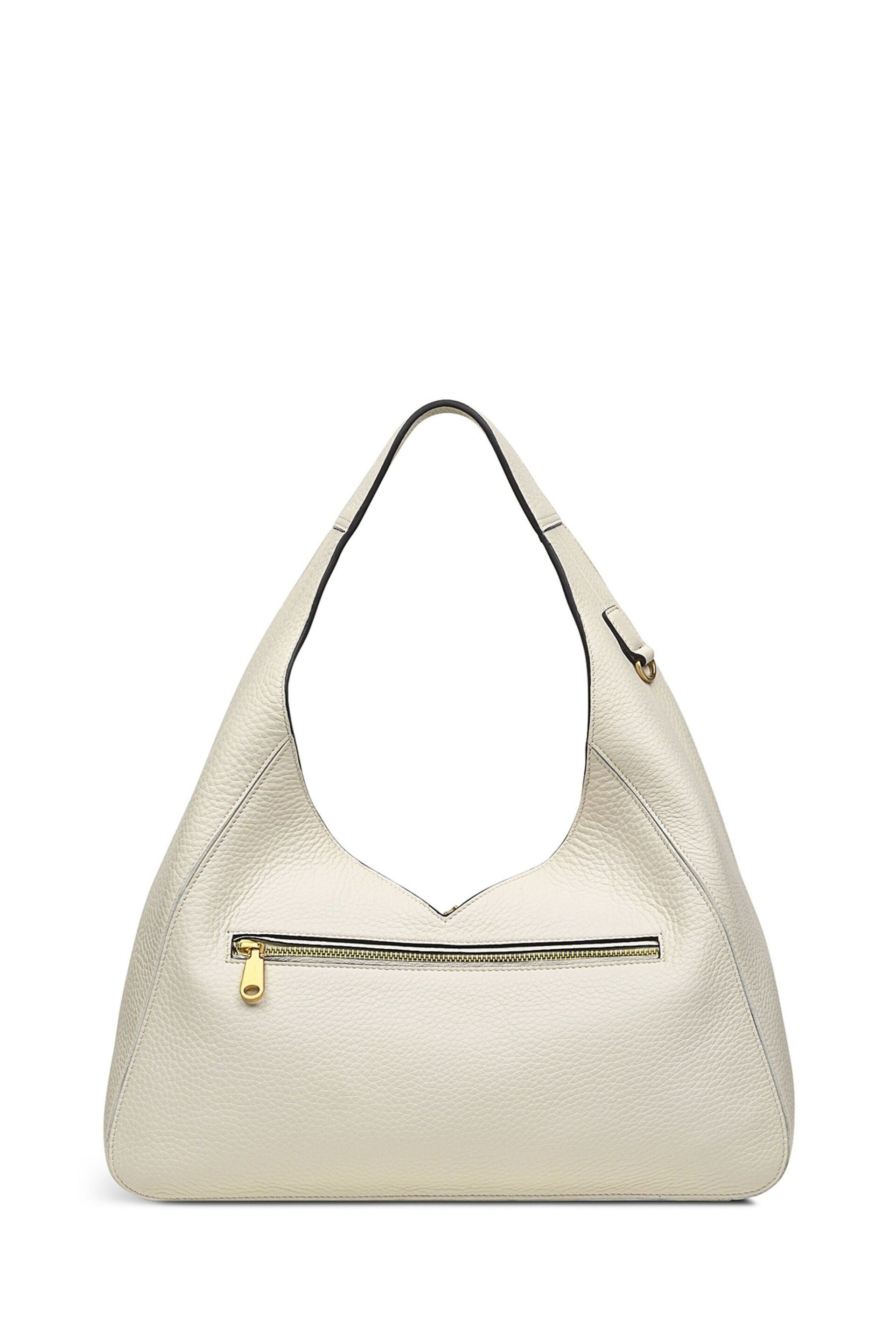 Radley London Hillgate Place Floral Large Open Top Shoulder White Bag - Image 3 of 5