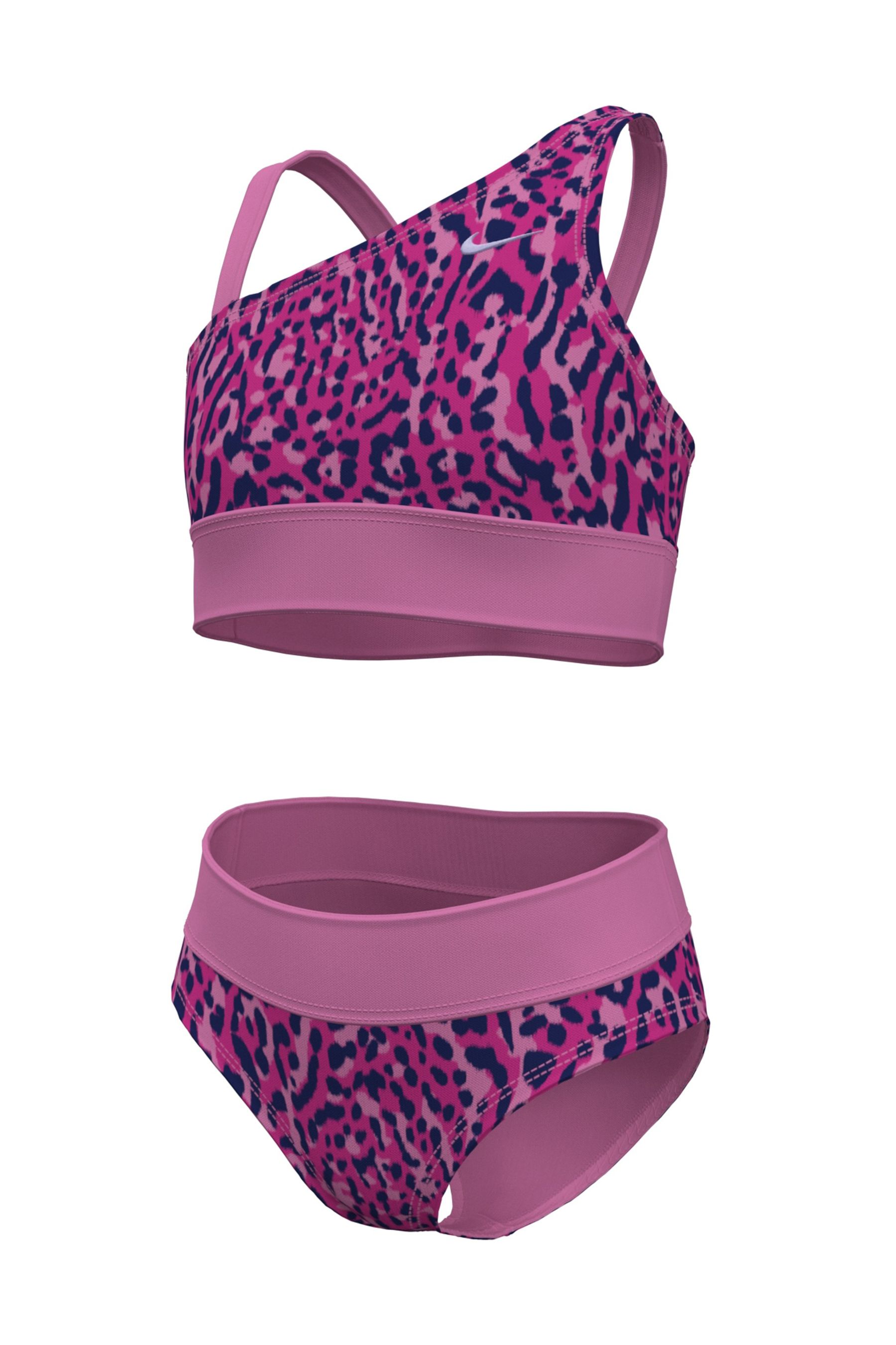 Pink leopard bikini set clearance