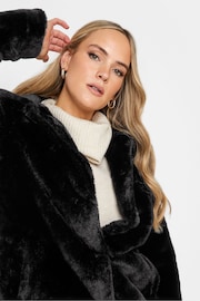 Long Tall Sally Black Faux Fur Coats - Image 4 of 4