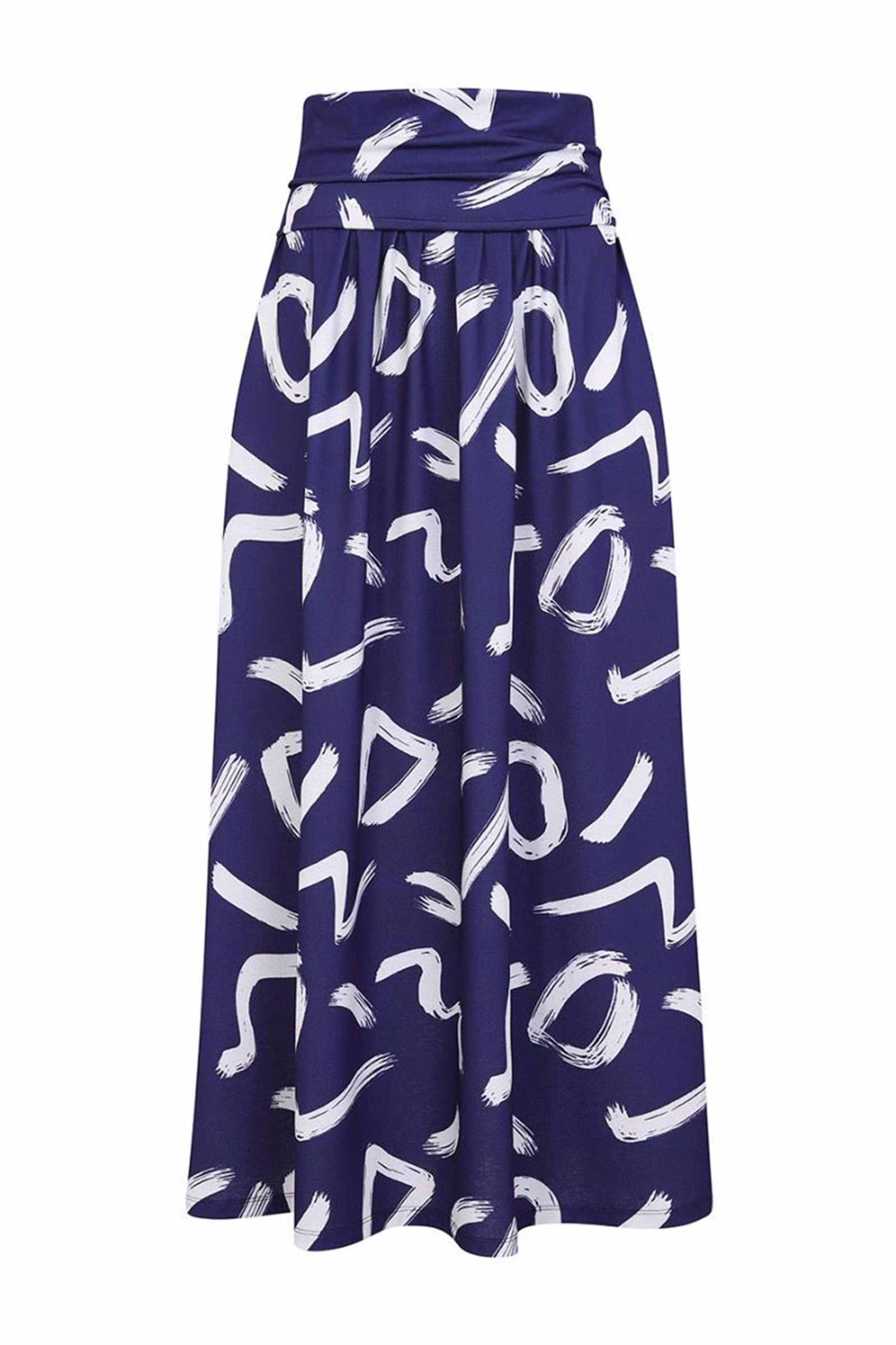 Roll top maxi skirt discount