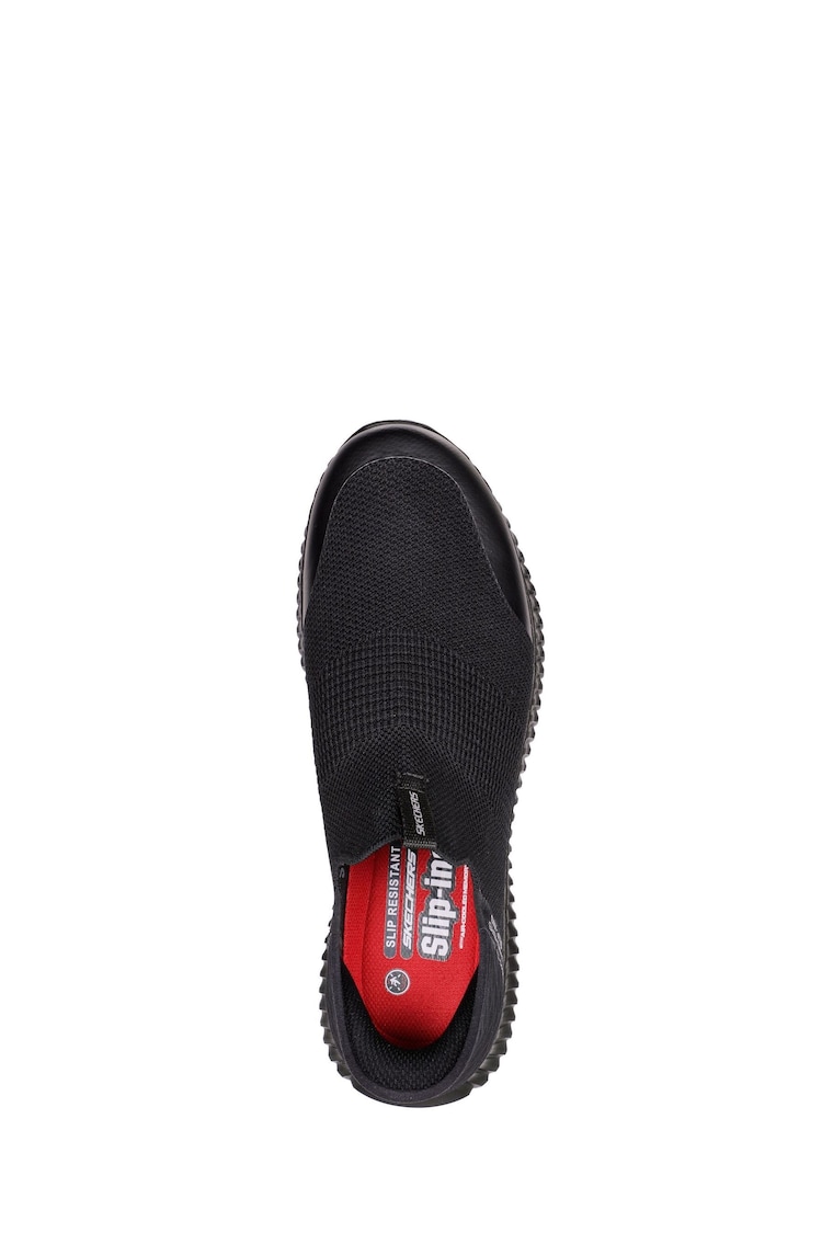 Skechers Black Cessnock Rylind Slip In Slip Resistant Work Trainers - Image 6 of 6