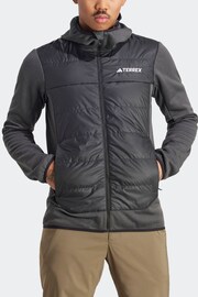 adidas Terrex Multi Hybrid Insulated Hooded Jacket - Image 3 of 8