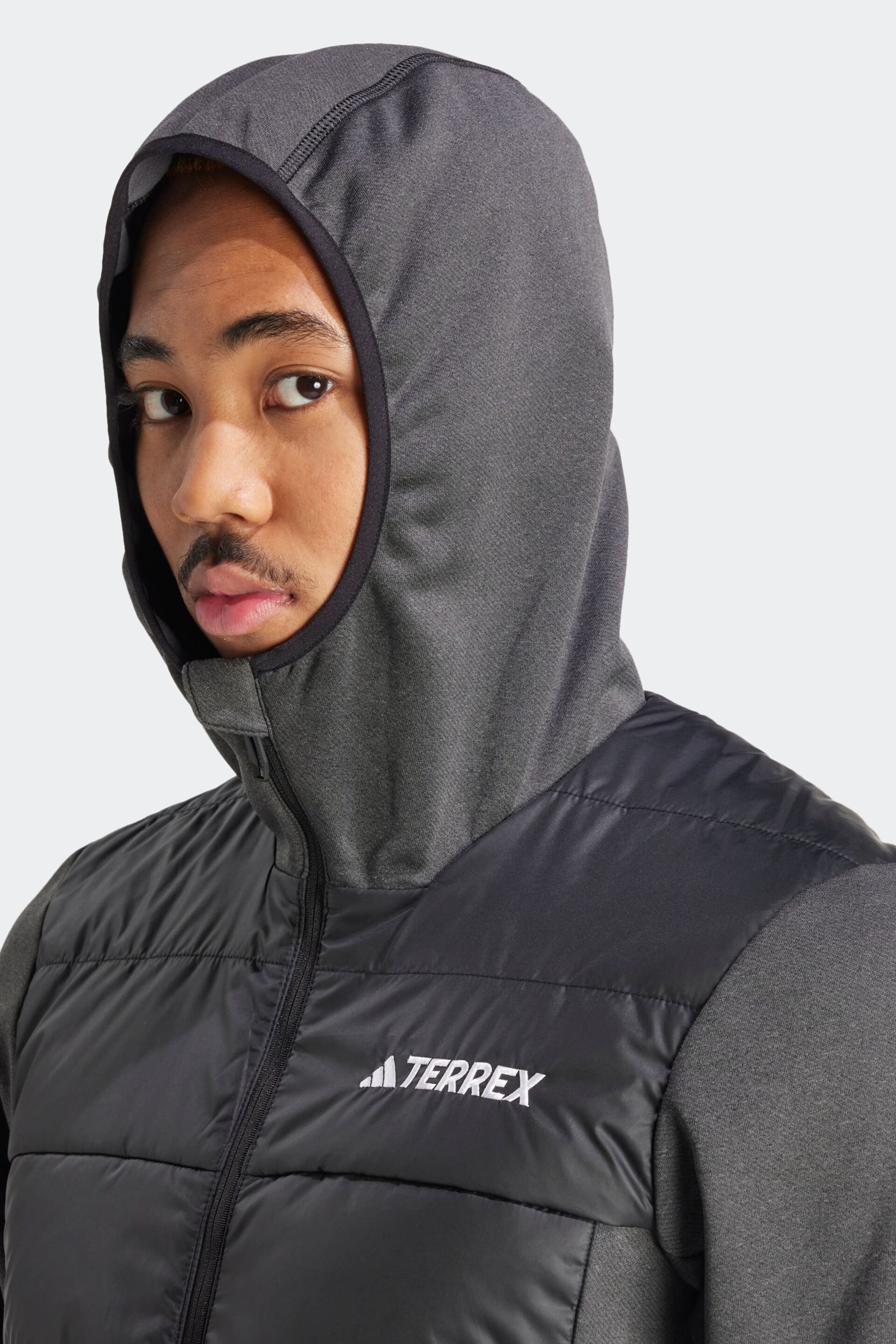 adidas Terrex Multi Hybrid Insulated Hooded Jacket - Image 7 of 8