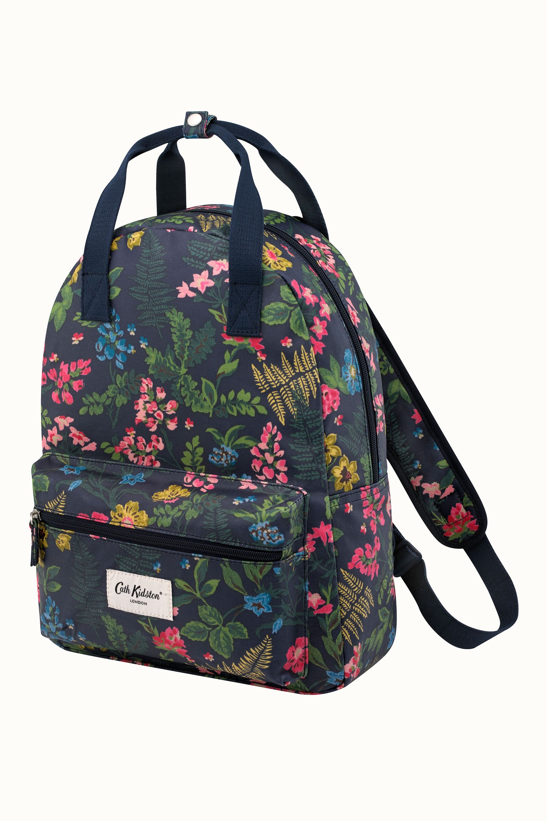 Cath Kidston Pink Twilight Garden Print Casual Backpack