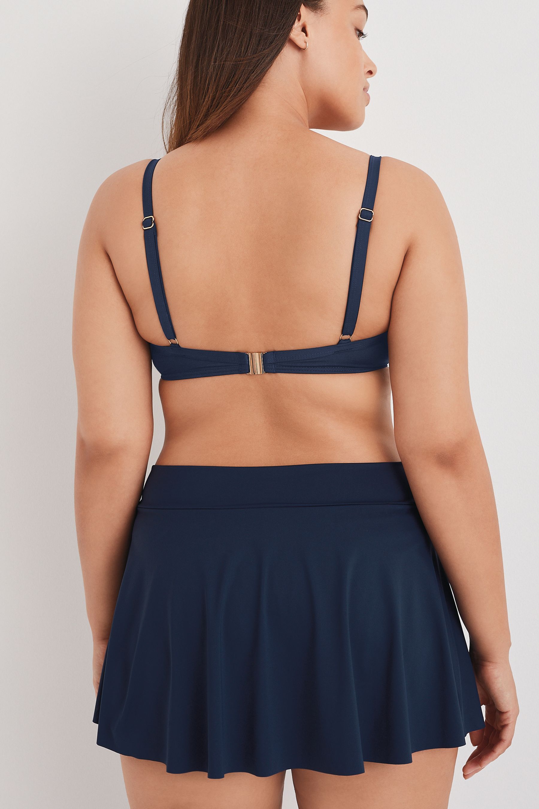 Buy Navy Blue Swim Skirt Bikini Bottoms from the Next UK online shop