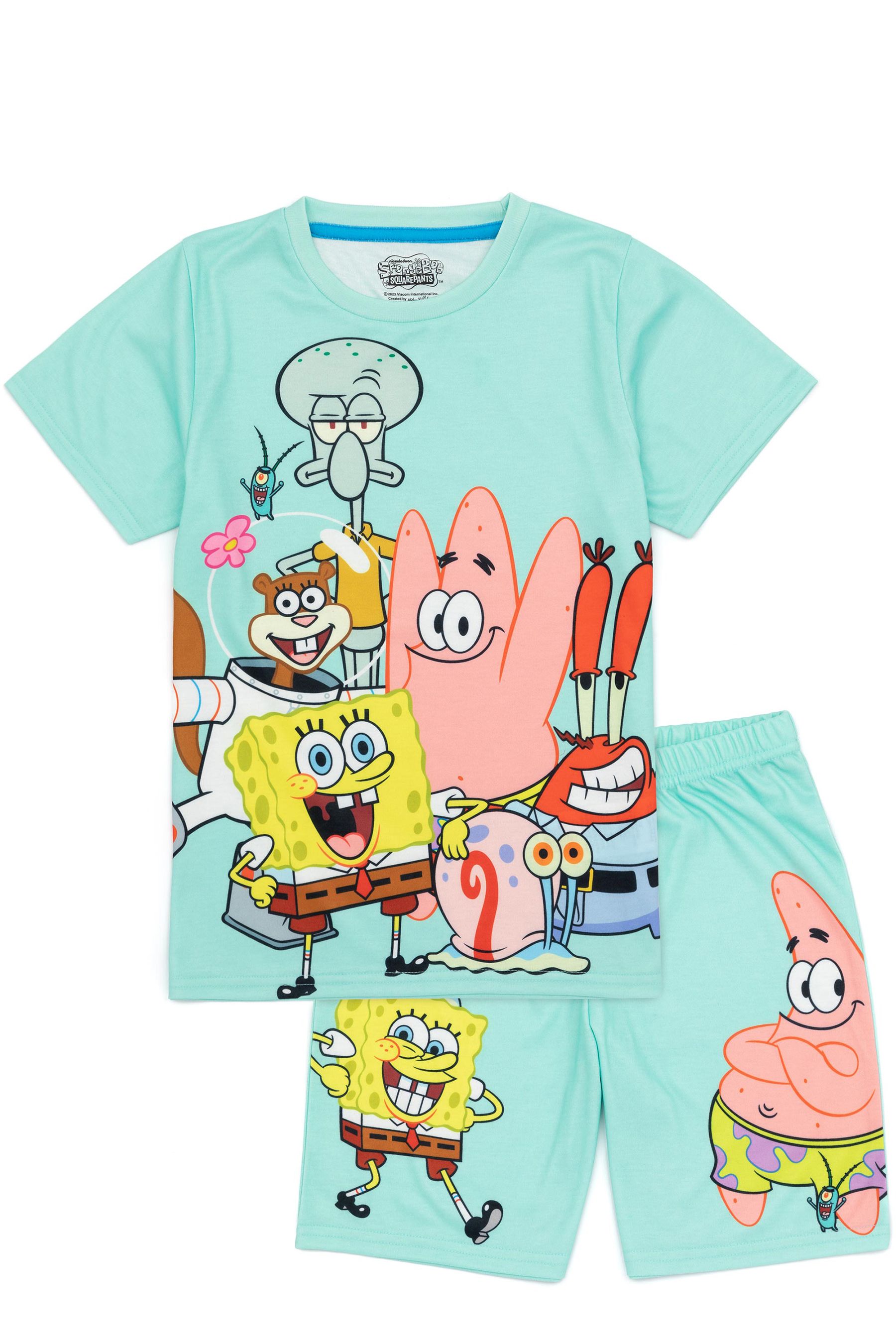 Buy Vanilla Underground Blue Kids SpongeBob SquarePants Short Pyjamas from the Next UK online shop