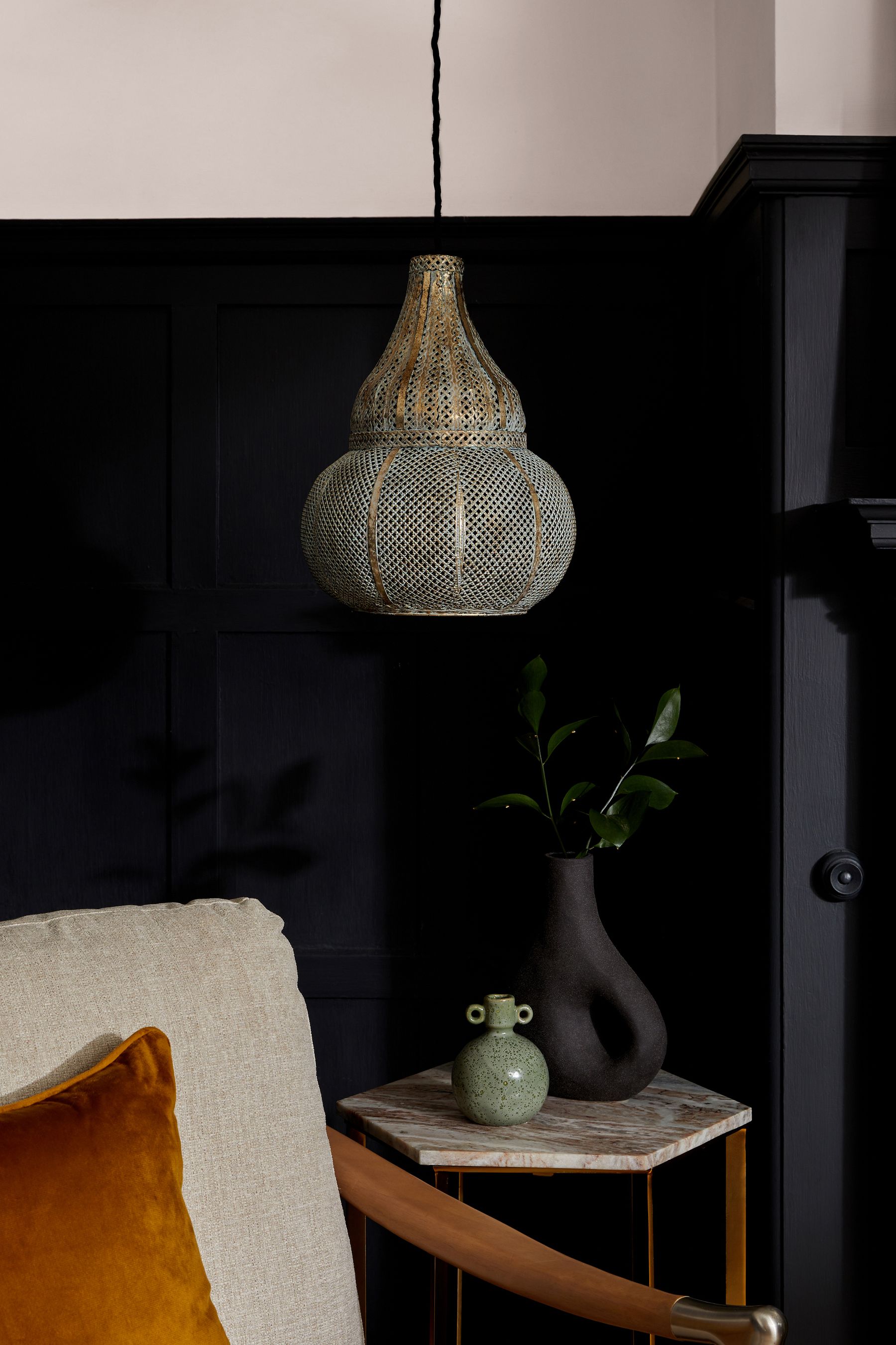Moroccan pendant light silver on sale
