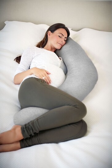 Mamas & Papas Grey Marl Pregnancy and Nursing Pillow