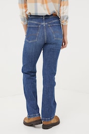 FatFace Blue Elise Wide Leg Jeans - Image 2 of 6