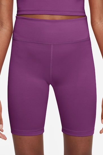 Nike Purple DriFIT Cycling Shorts