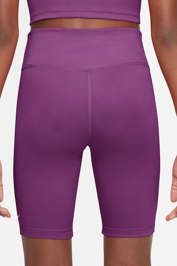 Nike Purple DriFIT Cycling Shorts