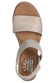 Skechers Cream Bobs Desert Chill Cityscapes Sandals - Image 4 of 5