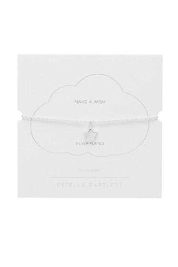 Estella Bartlett Silver Cushion Star Amelia Bracelet