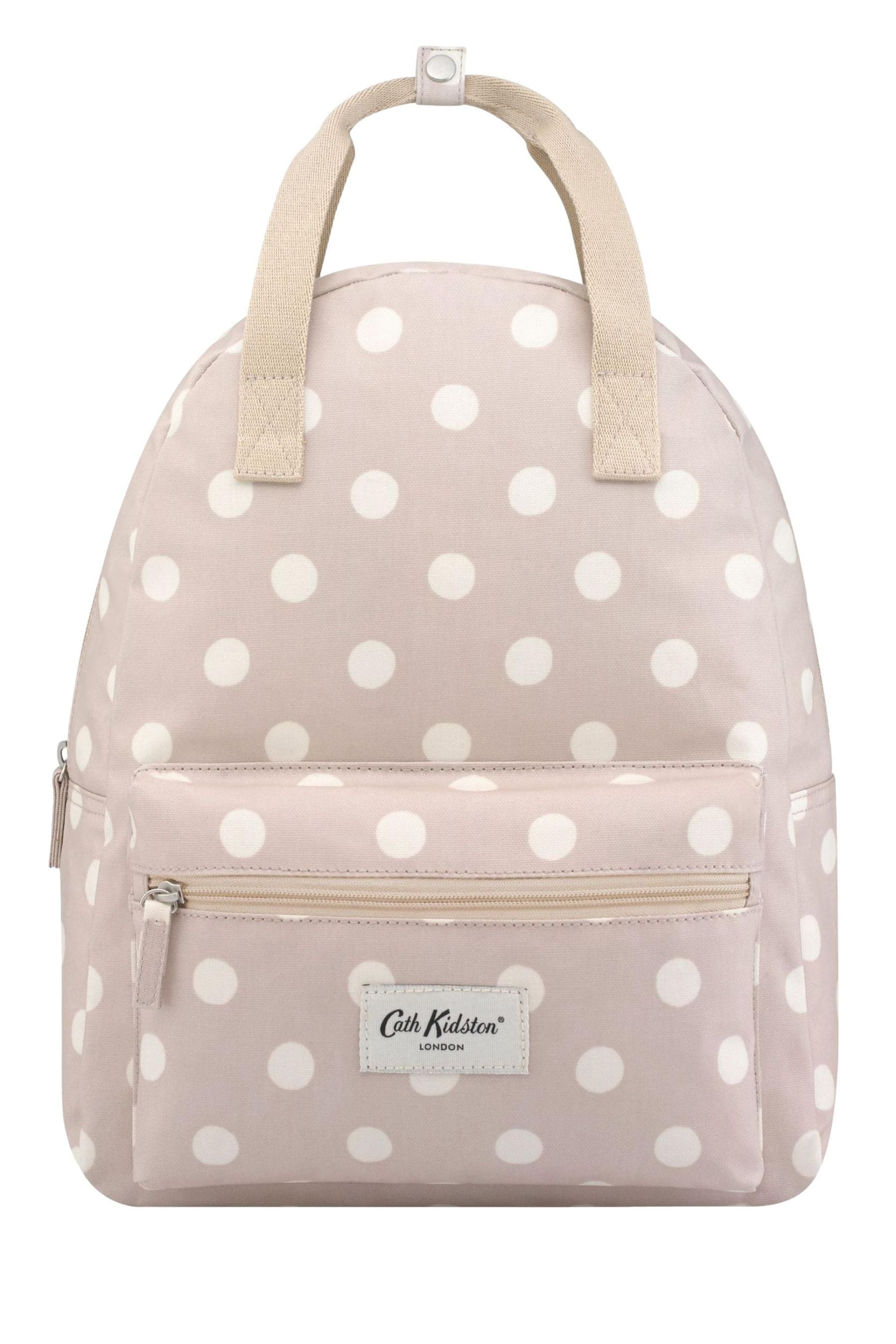 Cath kidston button spot multi pocket backpack clearance