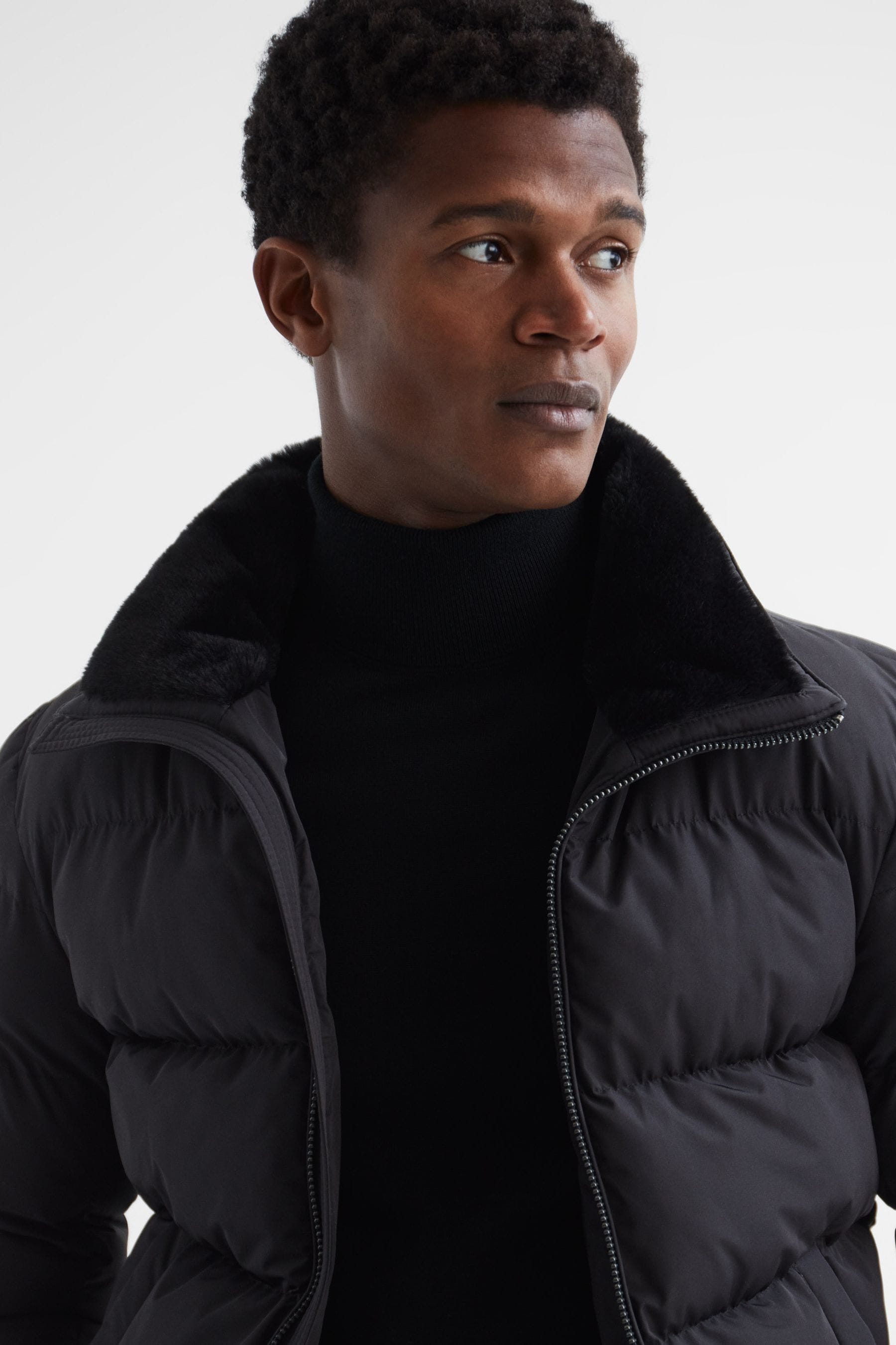 Reiss faux fur jacket hot sale