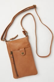 FatFace Brown Essie Phone Bag - Image 2 of 3