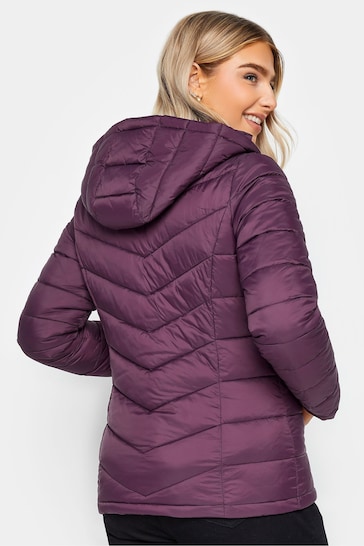M&Co Purple Short Quilted Padded Jacket