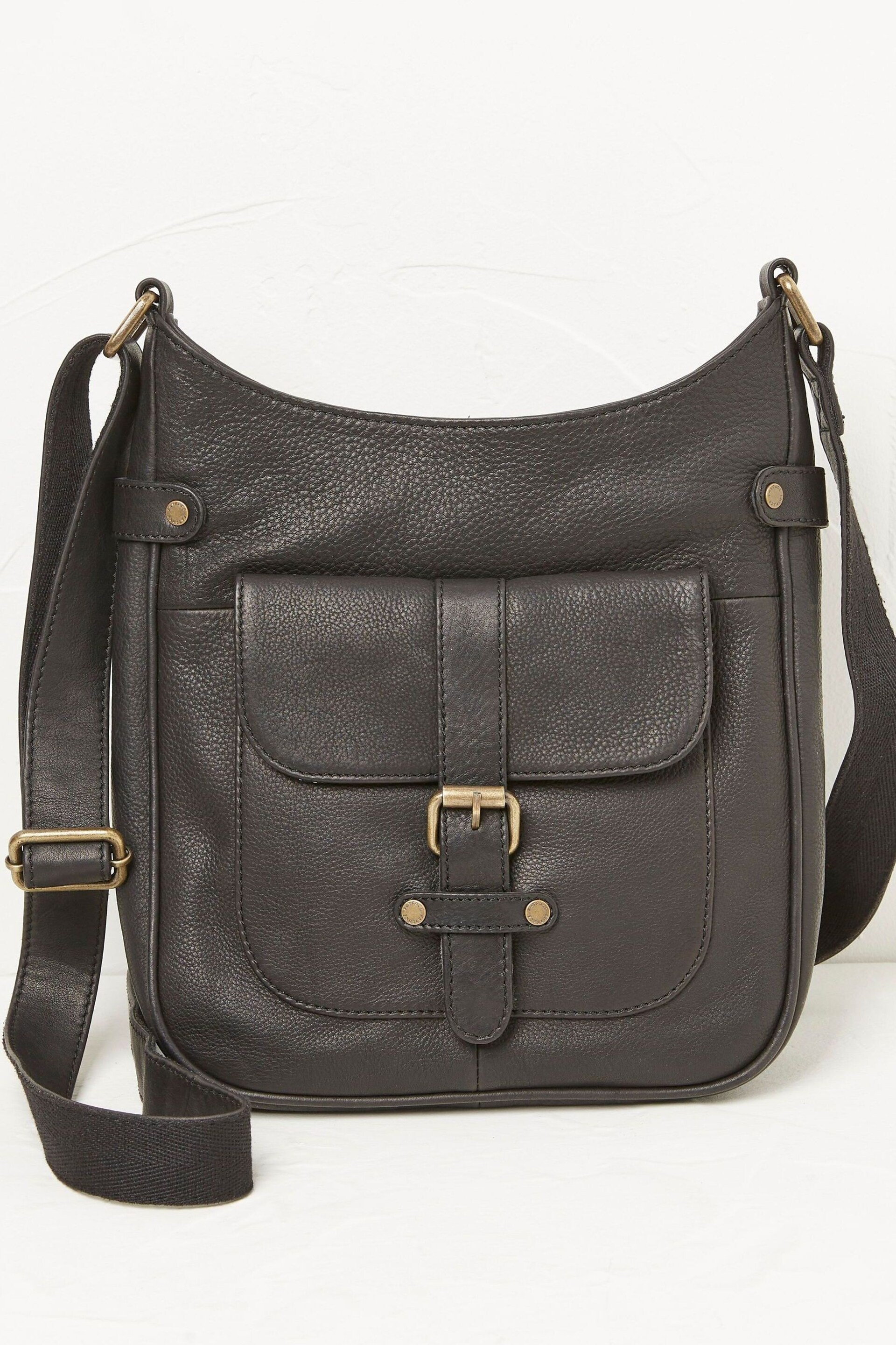 FatFace Black The Annabelle Shoulder Bag - Image 1 of 4