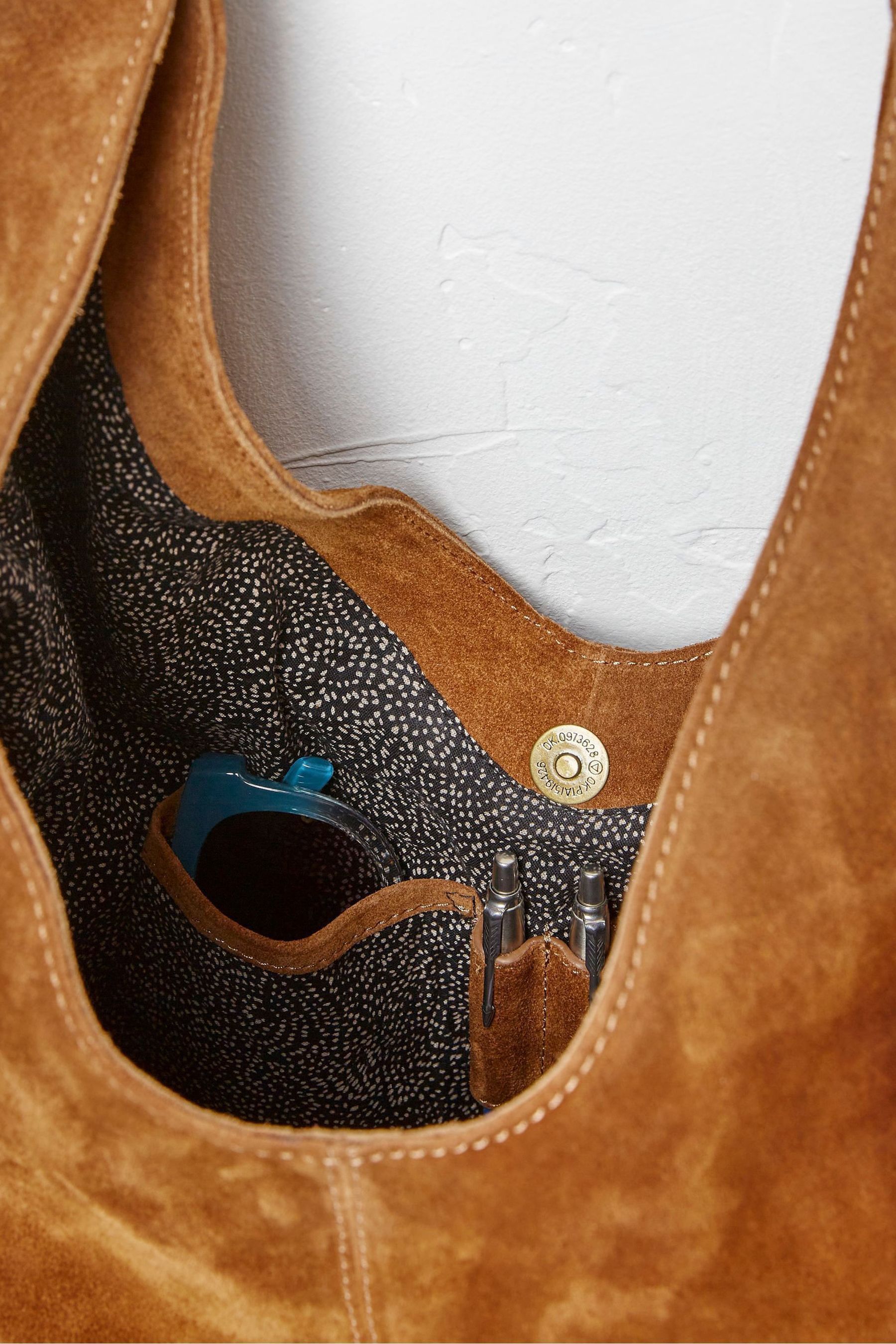 Buy FatFace Hattie Brown Scoop Hobo Bag from Next Belgium