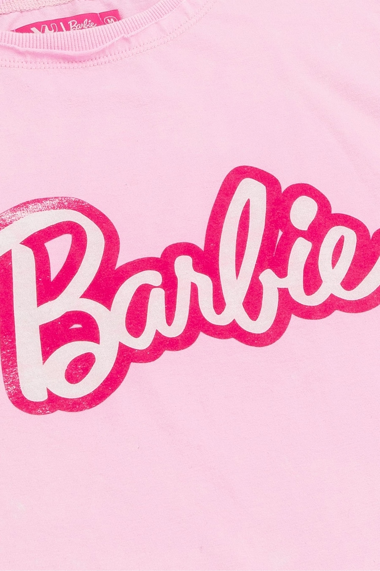 Vanilla Underground Pink Barbie Cropped 100% Cotton T-Shirt - Image 5 of 5