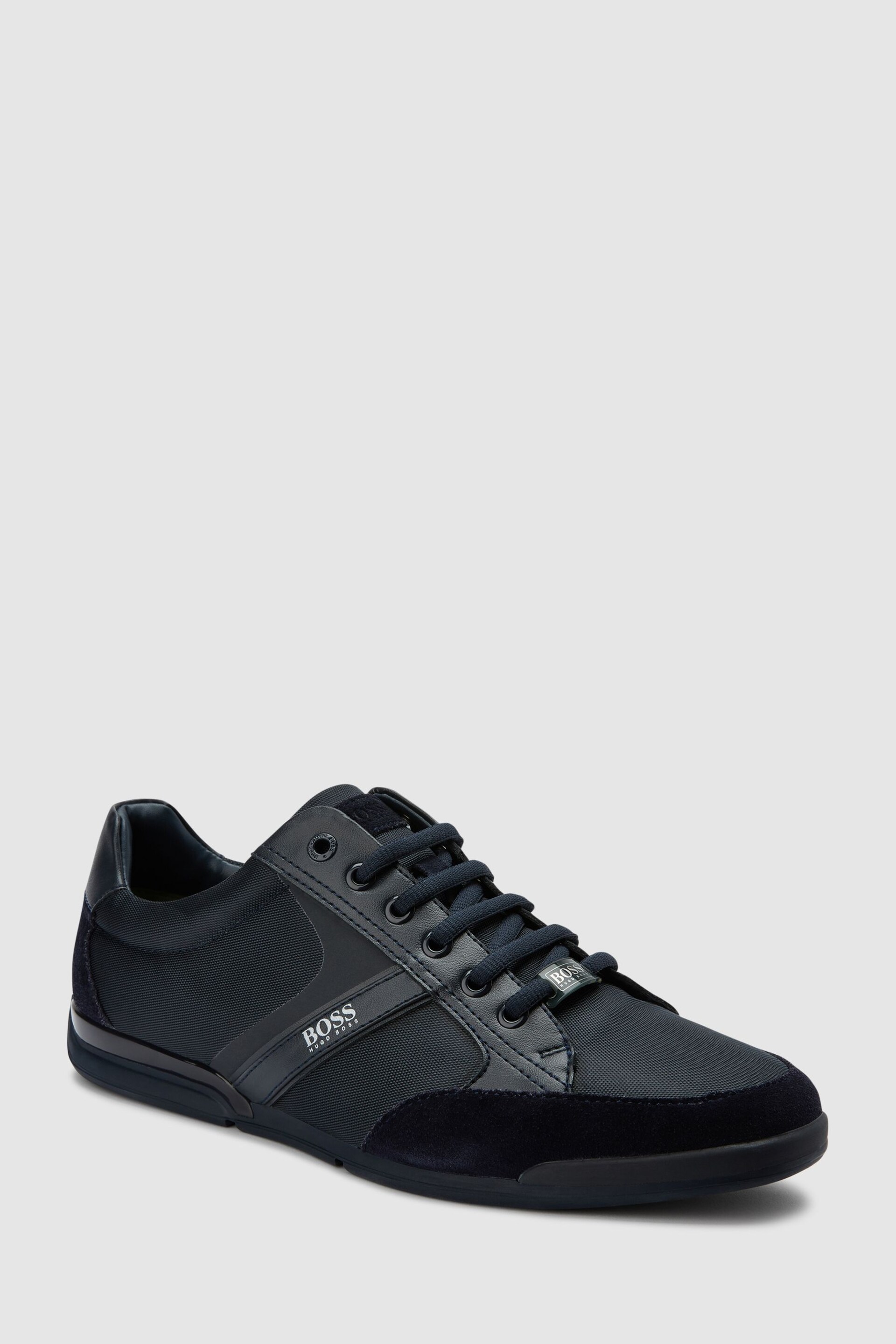 BOSS Navy Saturn Trainers - Image 2 of 4