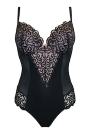 Pour Moi Black Romance Padded Push Up Body - Image 3 of 4