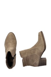 Rieker Womens Zipper Brown Boots - Image 9 of 10
