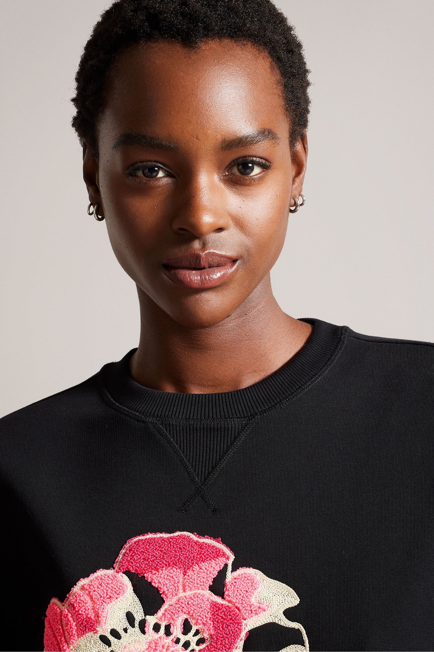 Ted baker black jumper top