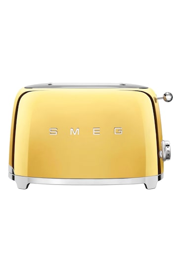 Smeg Gold 2 Slice Toaster