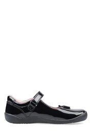 Start-Rite Giggle Riptape Black Leather School Shoes Wide Fit - Image 2 of 6