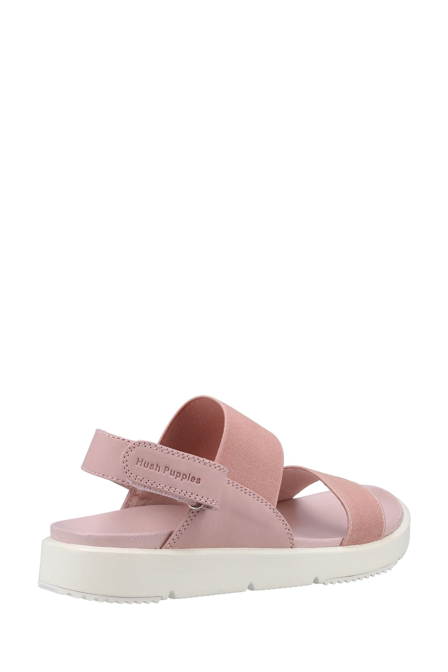Hush puppies new arrivals pink sandals