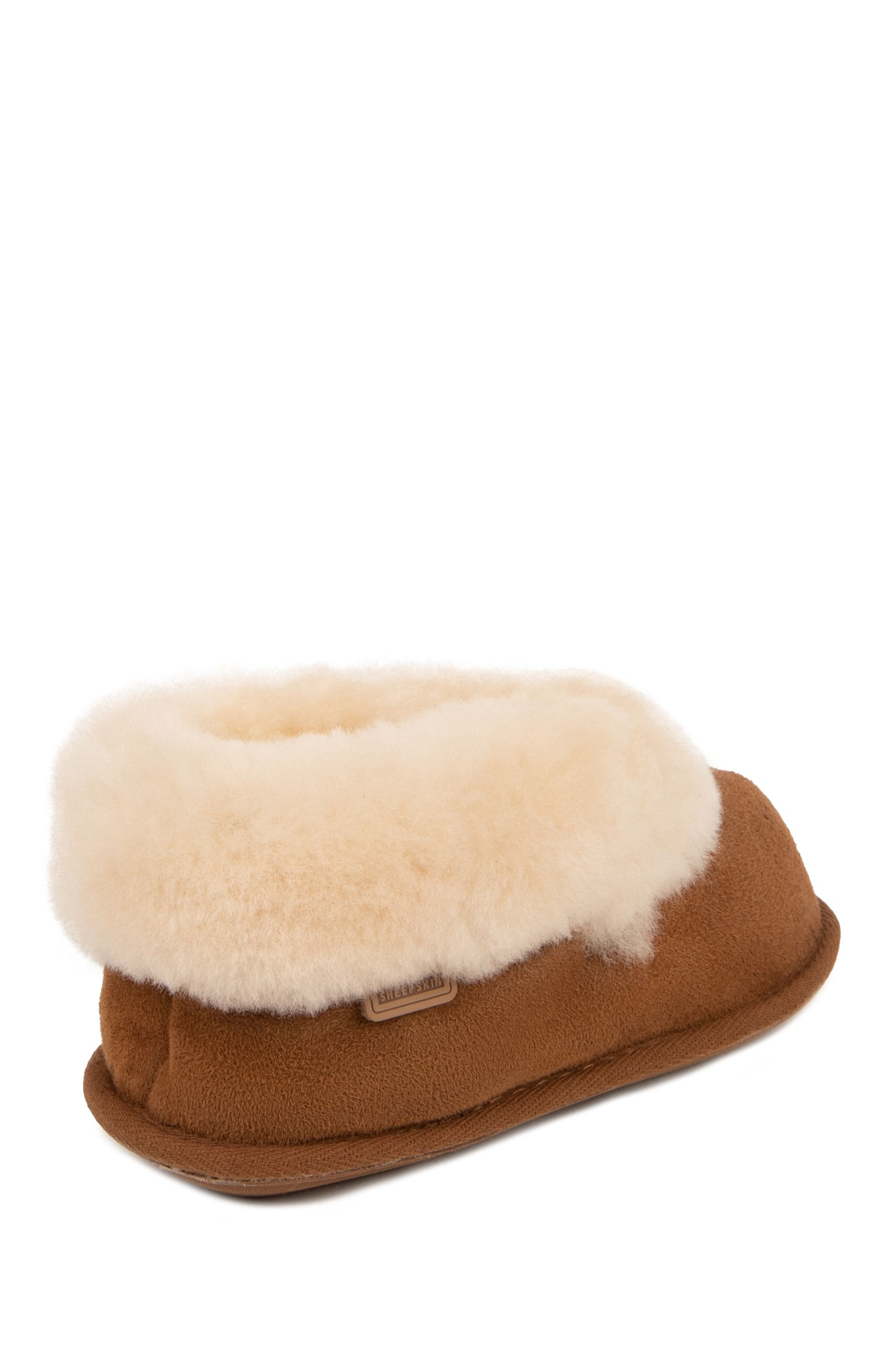 Totes store sheepskin slippers