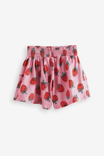 Red/White/Strawberry Shorts 3 Pack (3-16yrs)