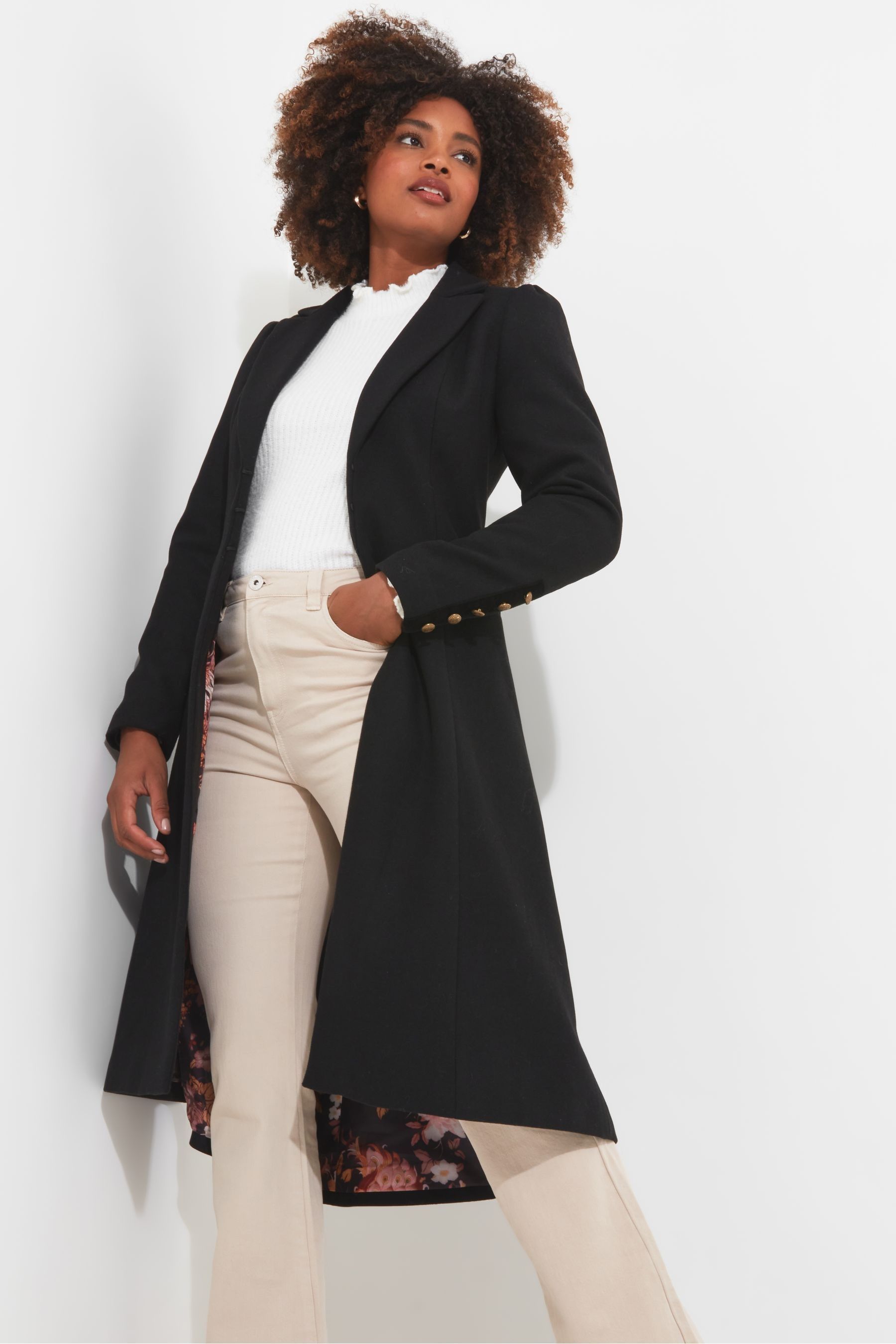 Joe browns sophisticated outlet check coat