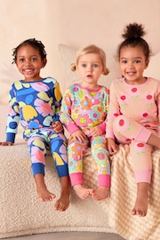 Multi Bright Character 3 Pack Printed Long Sleeve Pyjamas (9mths-10yrs) - Image 2 of 15