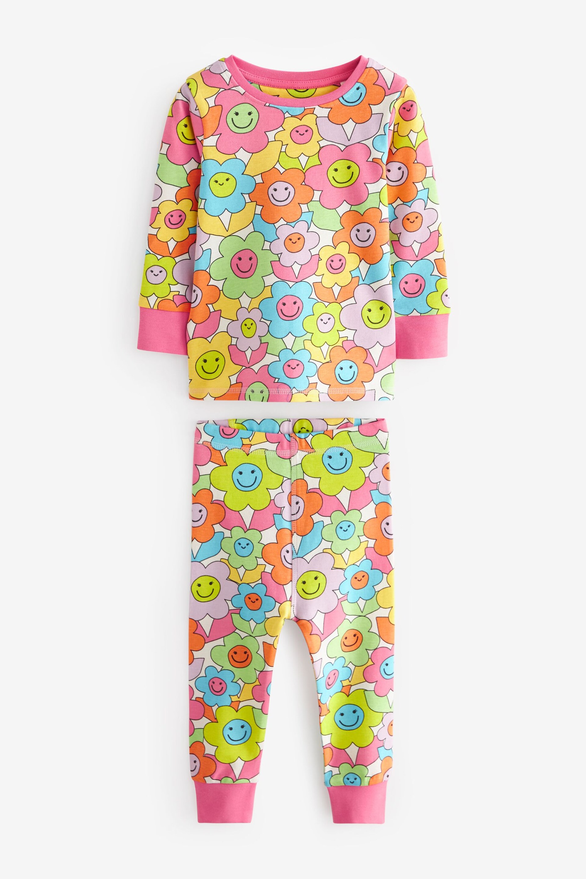 Multi Bright Character 3 Pack Printed Long Sleeve Pyjamas (9mths-10yrs) - Image 5 of 15