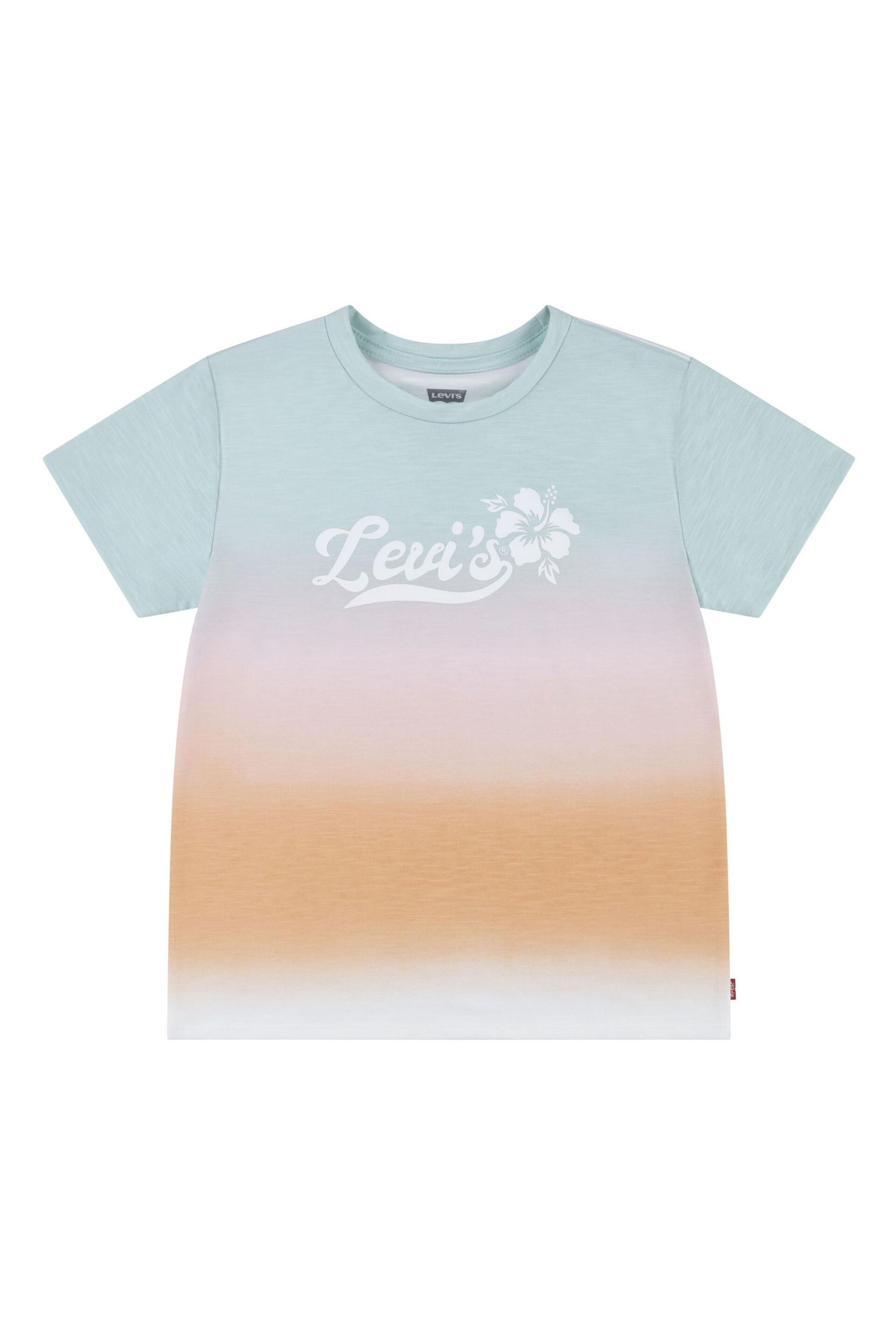 Levi's® Pink Tye Dye Ombre Logo T-Shirt - Image 1 of 4